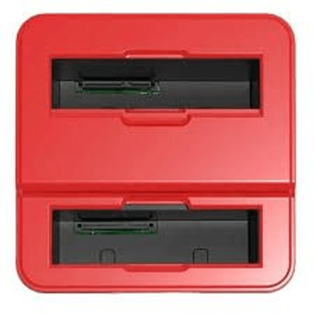 Leitor de HD Externo Dock Station 2 TB SATA 2.5" / 3.5" Base Case Entradas 2 USB 3.0 Leitor de Pendrives Cartão SD e TF - Knup