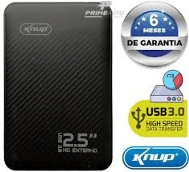 HD EXTERNO 1TB USB 3.0 KNUP