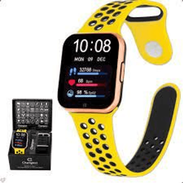 Smartwatch Champion Feminino Troca Pulseira CH50033H