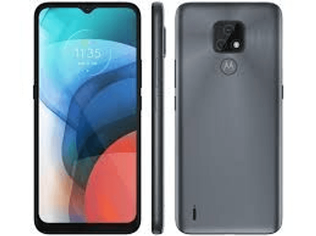 Smartphone Motorola Moto E7 32GB 4G Wi-Fi Tela 6.5&#039;&#039; Dual Chip 2GB RAM Câmera Dupla - Exposição